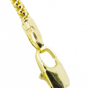 2.8mm Wide Mesh 16" Necklace in 14K Yellow Gold - 3.9 Grams