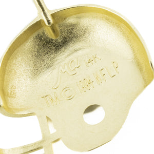 1994 San Francisco 49ers Football Helmet Pendant in 14K Yellow Gold 1994 San Francisco 49ers Football Helmet Pendant in 14K Yellow Gold