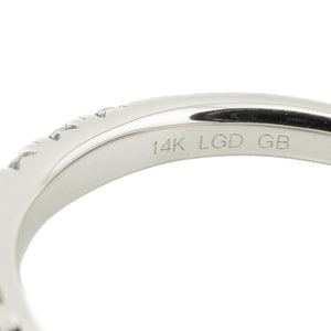 IGI Lab 1.46ctw Emerald Cut Diamond E/VS1 with Accents Engagement Ring in 14K White Gold - Size 7