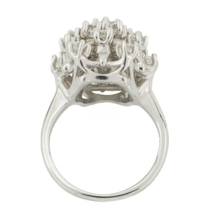 1.00ctw Diamond Fashion Ring in 14K White Gold - Size 5.25