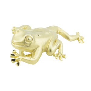 Frog Gold Pendant in 14K Yellow Gold - 3 Grams