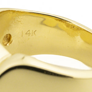 1.50ctw East-West VS2/K Marquise Diamond Halo Ring in 14K Yellow Gold - Size 6