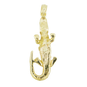 Gold Gators Pendant in 14K Yellow Gold - 2.6 Grams