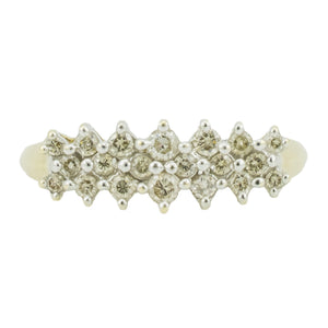0.50ctw Diamond Fashion Ring in 10K Yellow Gold - Size 10.25