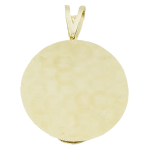 Gold Saint Lazaro Pendant in 10K Yellow Gold - 52 grams
