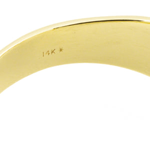 Gold Nugget Ring in 14K Yellow Gold - Size 11.25