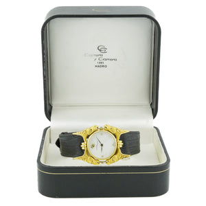Carrera y Carrera Diamond Ladies Watch in 18K Yellow Gold