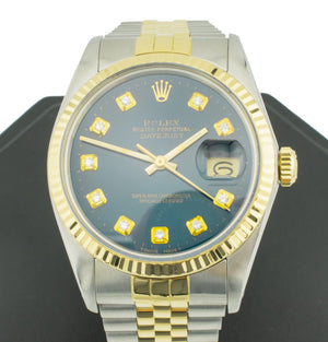 1986 Rolex Datejust 36mm in Stainless Steel and 18K Yellow Gold Jubilee - 16013
