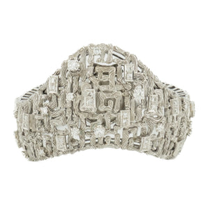 Vintage Omega Genève Diamond Accented Ladies Watch in 14K White Gold