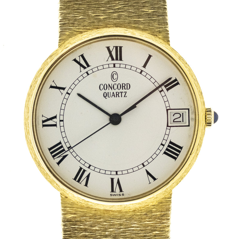 Classic Concord Gent's Watch in 14K Yellow Gold