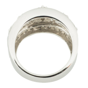 0.50ctw Diamond Fashion Ring in 14K White Gold - Size 5.75