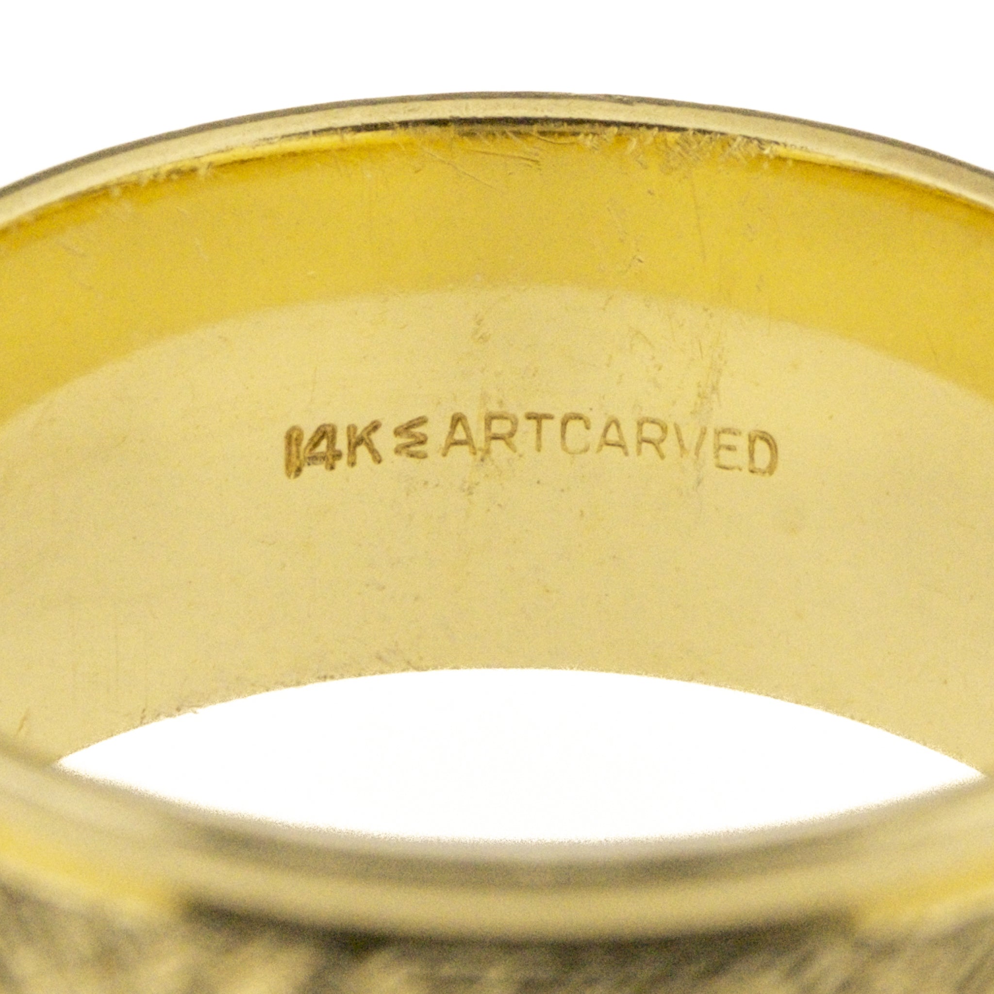14k Artcarved Wedding Band Value Artcarved Wide Lady's Gold Band