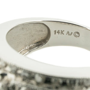 0.50ctw Diamond Fashion Ring in 14K White Gold - Size 5.75