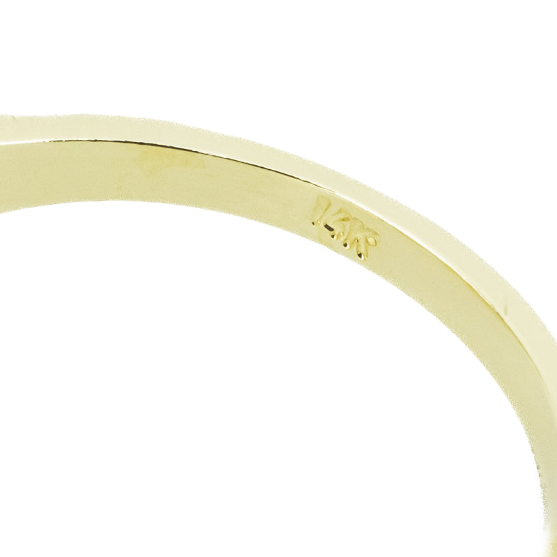 Butterfly Gold Ring in 14K Yellow Gold - Size 5.5