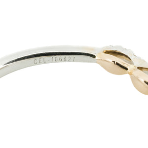 GSI 0.30ct Emerald Cut Diamond with Accents Engagement Ring in 14K Two-Tone Gold - Size 7