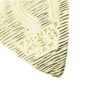 1986 NFL Kansas City Chiefs Pendant in 14K Yellow Gold - 5.8 Grams