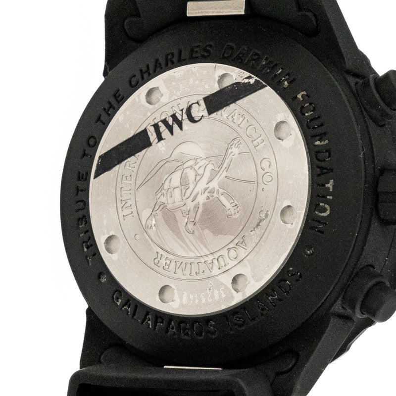IWC Schaffhausen Gent's Watch Aquatimer Chronograph Galapagos Islands Edition