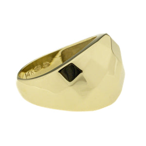 Fashion Gold Ring in 14K Yellow Gold - Size 7.75