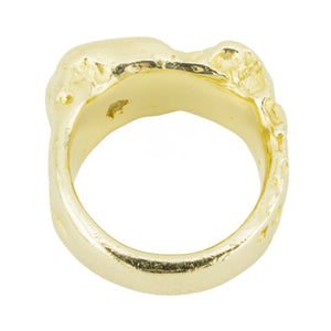 0.80ctw European Cut Solitaire Diamond Ring in 14K Yellow Gold - Size 4.5