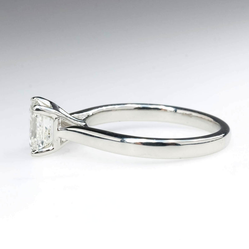 GIA 1.51ct VS1/H Asscher Diamond Engagement Ring in Platinum