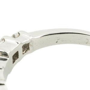 0.85ct Marquise Diamond & Accented Engagement Ring in 950 Platinum - Size 8