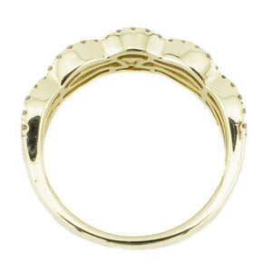 Le Vian Chocolate Waterfall 1.00ctw Diamond Ring in 14K Yellow Gold - Size 7