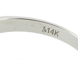 1.01ct Marquise H/I1 Diamond Solitaire Engagement Ring in 14K White Gold - Size 6