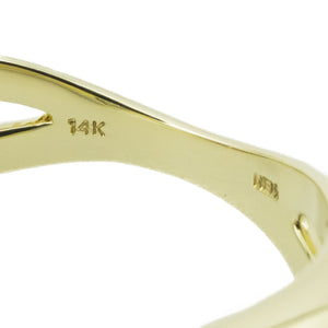 0.50ctw Diamond Accented Fashion Ring in 14K Yellow Gold - Size 7