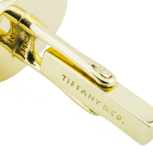 Tiffany & Co. West Point Cufflinks in 14K Yellow Gold - 17.1 Grams