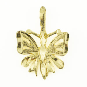 Butterfly Gold Pendant in 14K Yellow Gold - 1.3 Grams