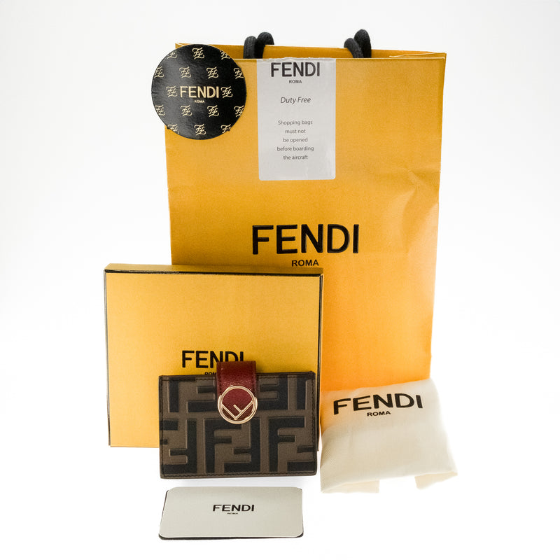 NEW Fendi Card Holder Wallet w/ Original Box