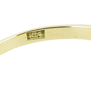 7mm Pearl Solitaire Ring in14K Yellow Gold - Size 7