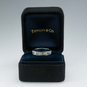 Tiffany & Co. Atlas Narrow Ring in Sterling Silver