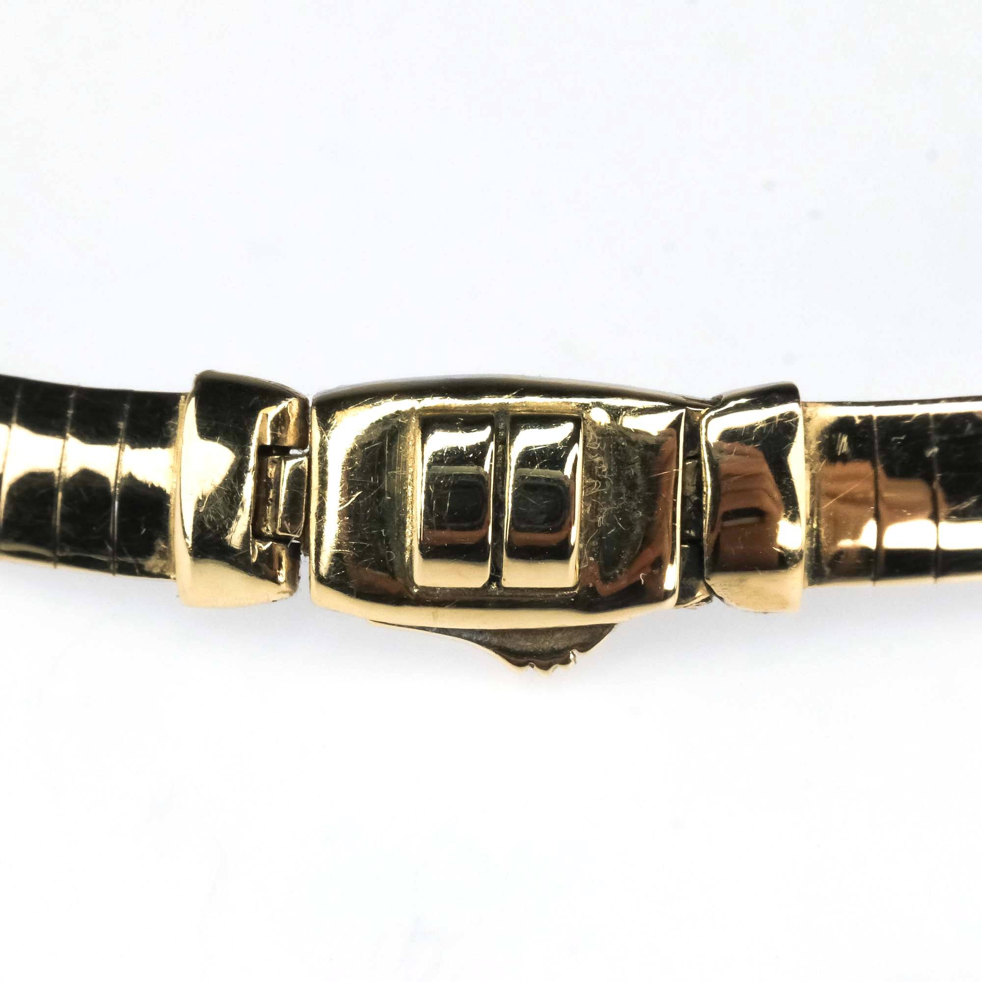 14 kt and 18 kt Gold Watch Band Buckles